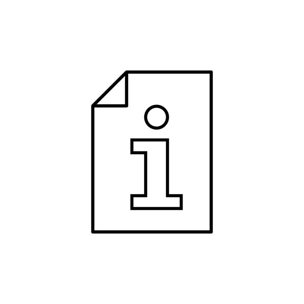 documentatie icoon vector handleiding illustratie teken. specificaties symbool of logo.
