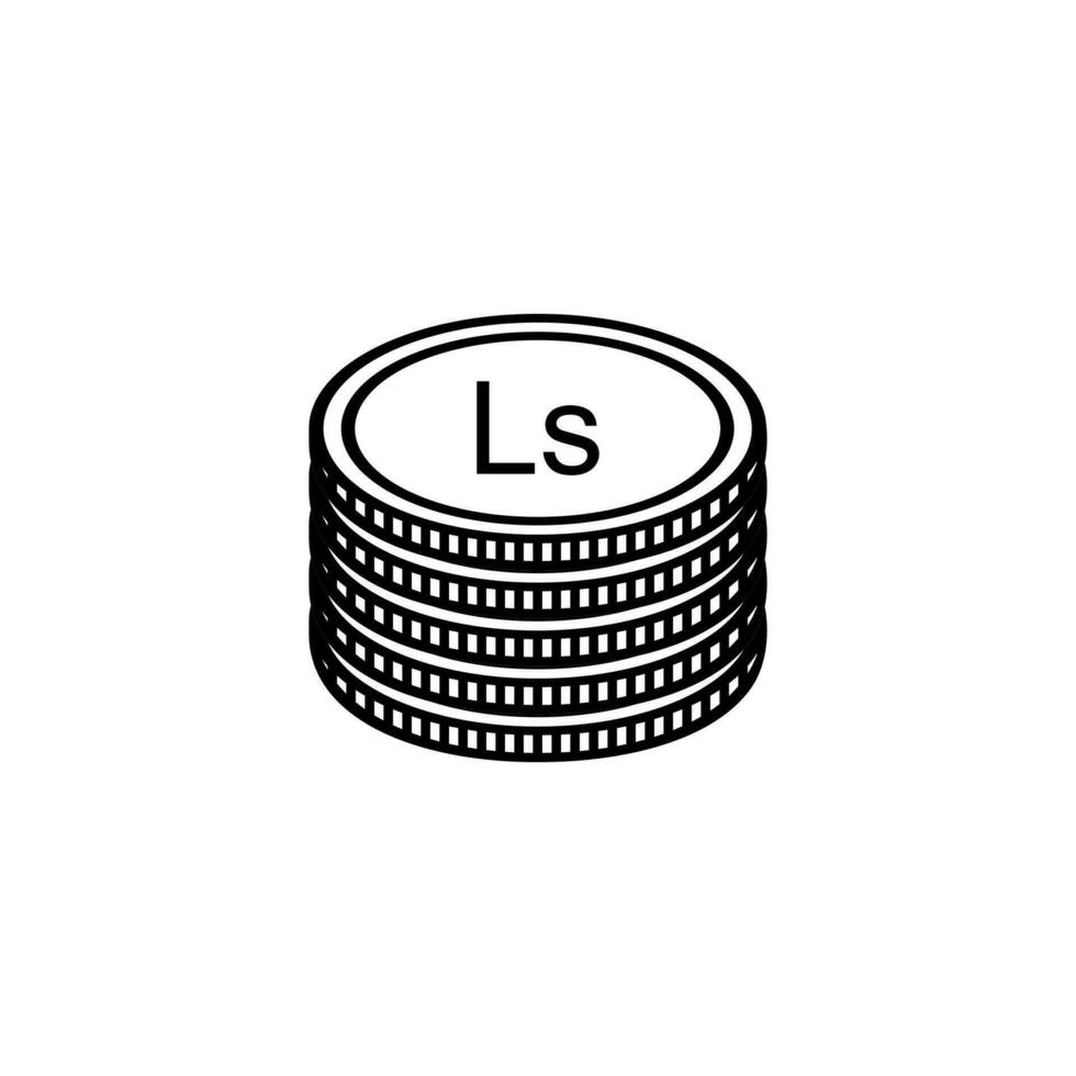 Letland valuta symbool, Lets lats icoon, lvl teken. vector illustratie