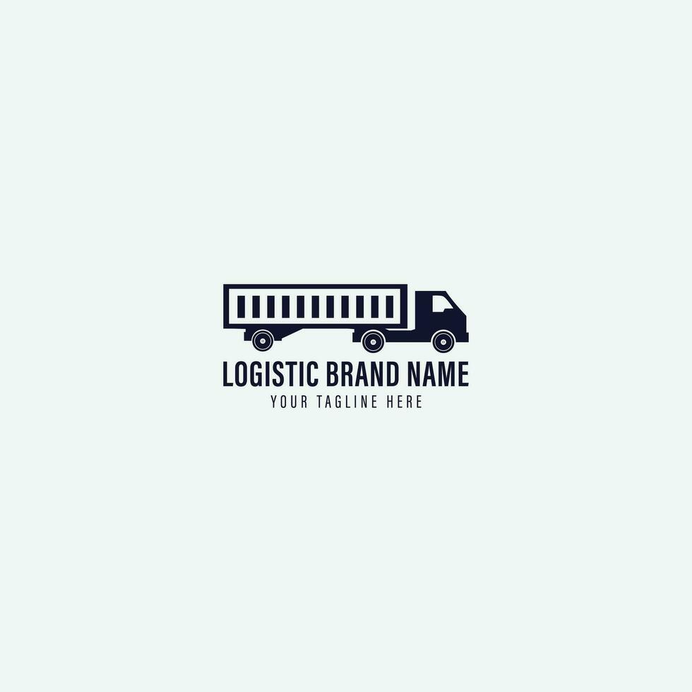 logistiek logo vector