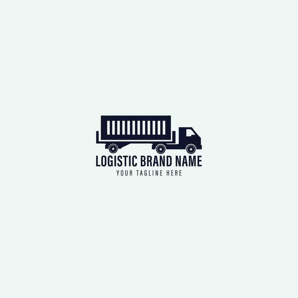 logistiek logo vector