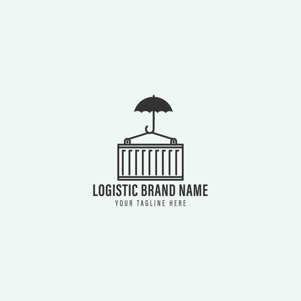 logistiek logo vector