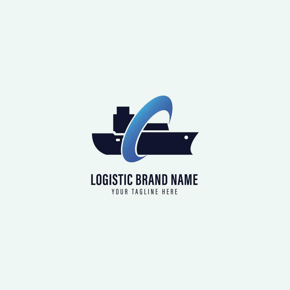 logistiek logo vector