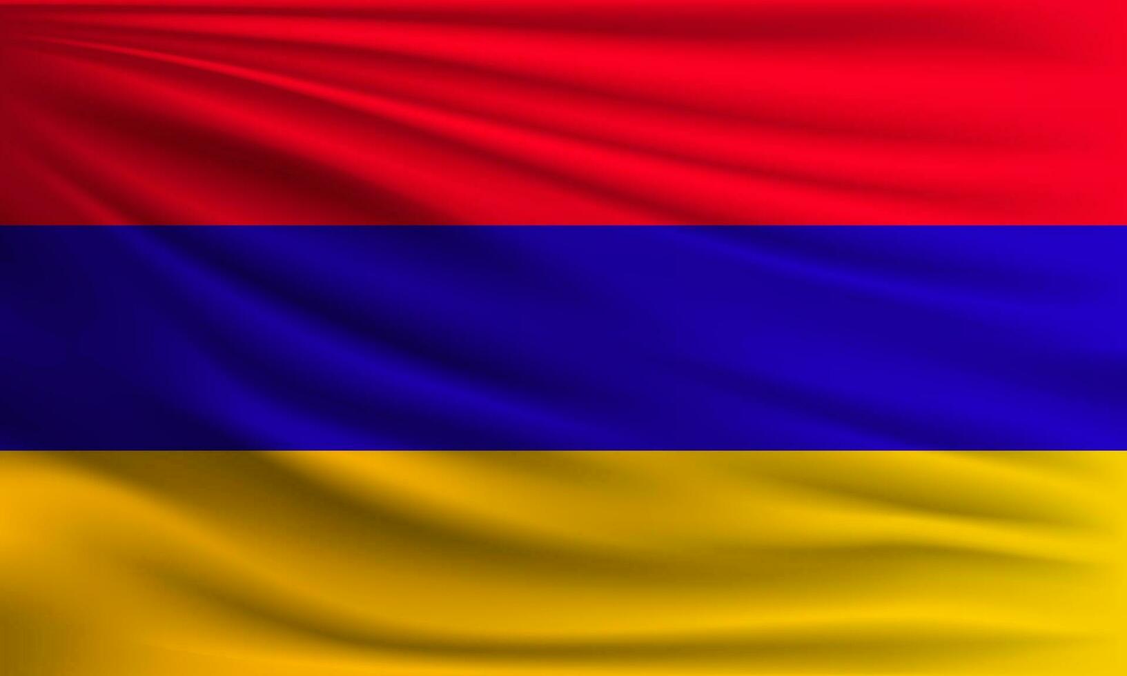 vector vlag van Armenië