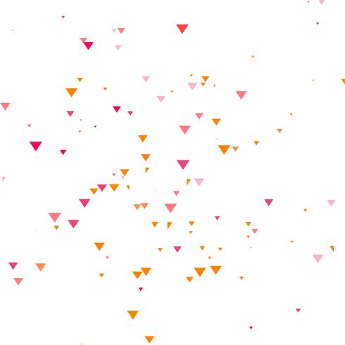 Abstracte kleurrijke geometrische confetti achtergrond vector