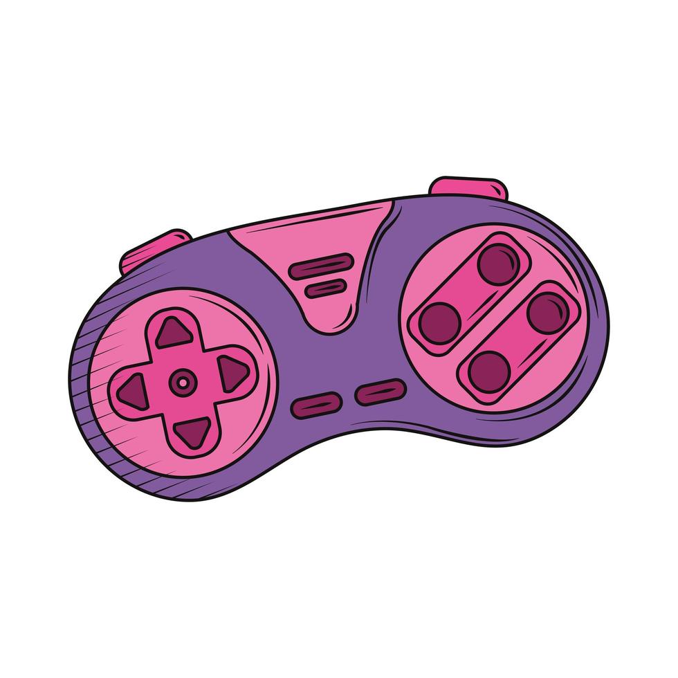 video game controle vector