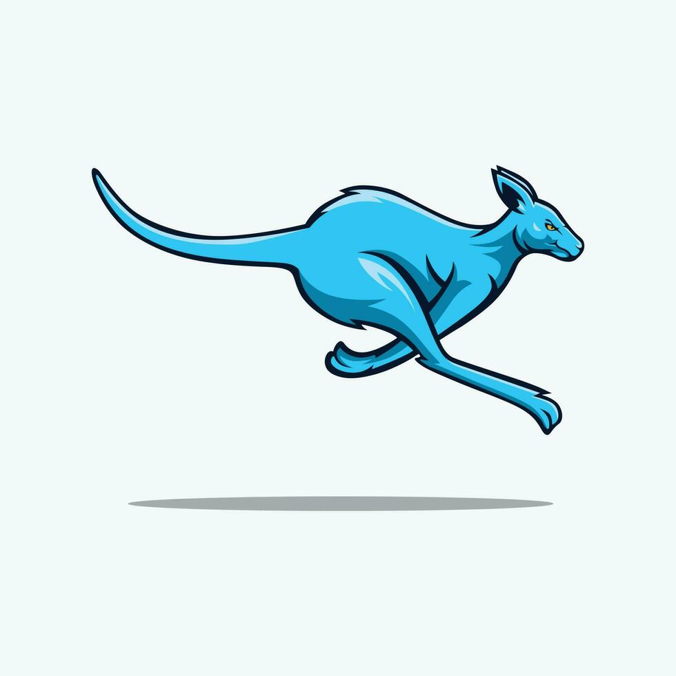 vector illustratie kangoeroe