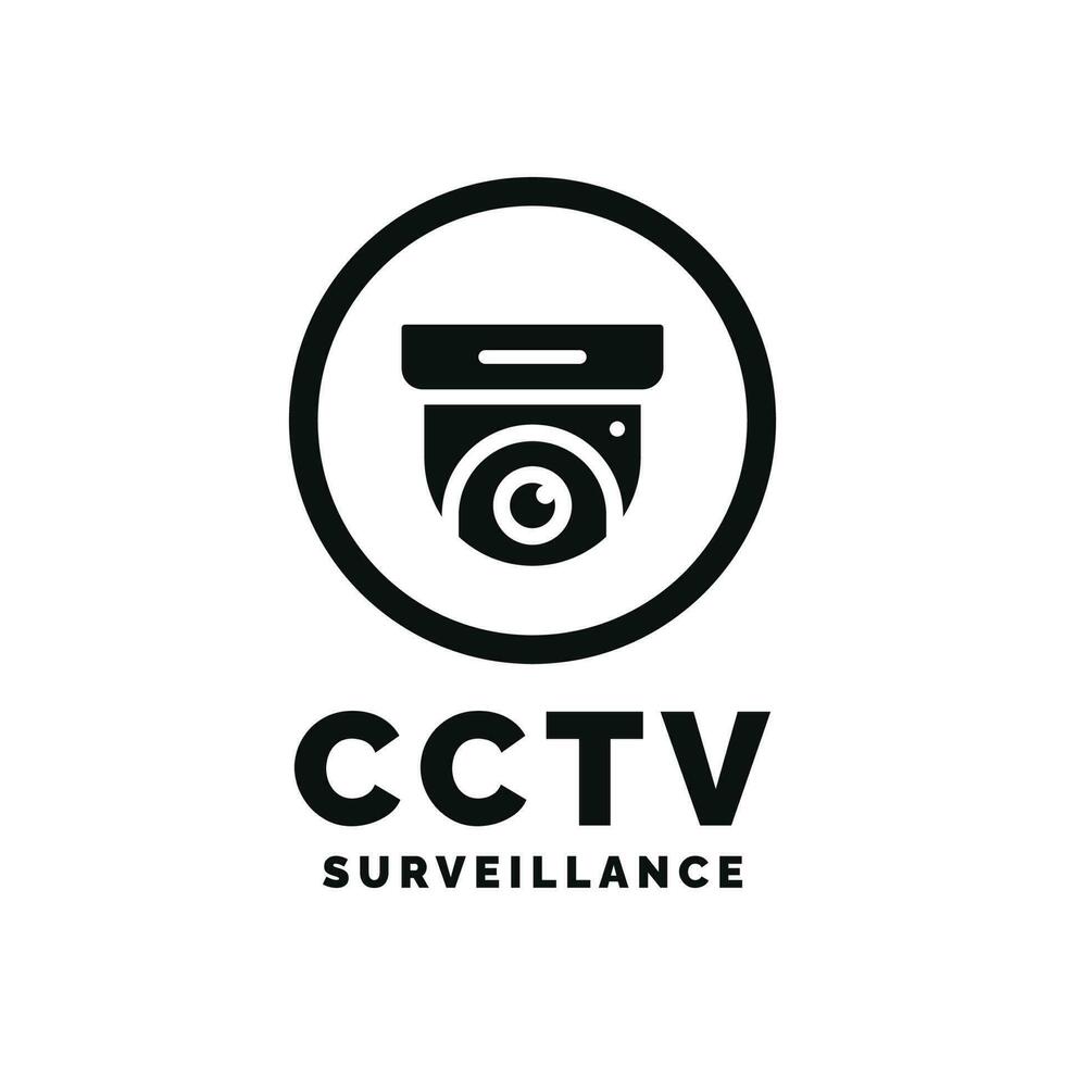 waarschuwing cctv toezicht sticker icoon geïsoleerd Aan wit achtergrond vector