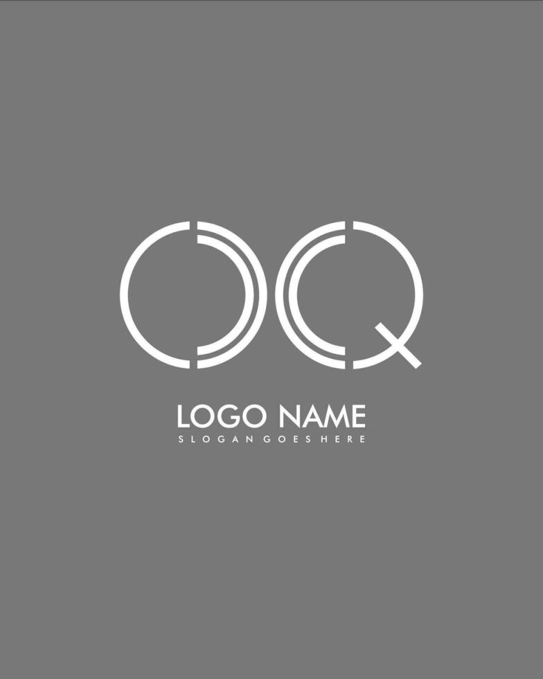 oke eerste minimalistische modern abstract logo vector