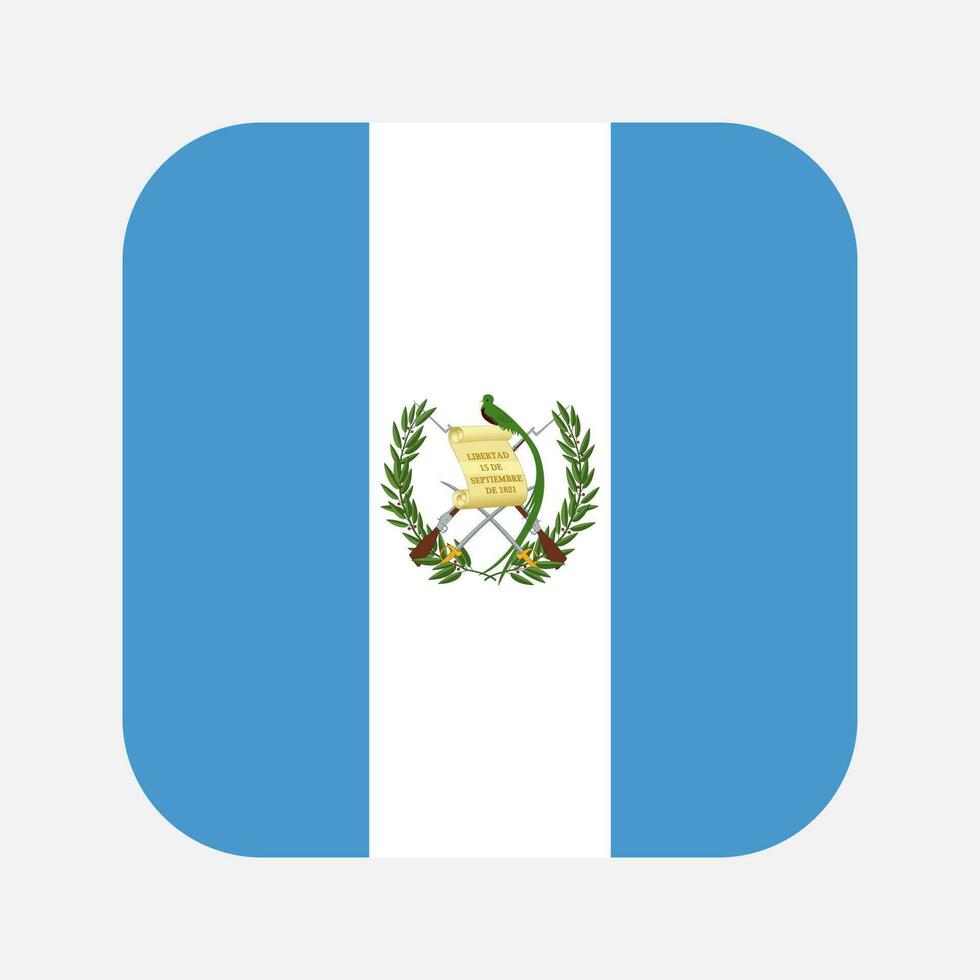 Guatemala vlag eenvoudige illustratie voor onafhankelijkheidsdag of verkiezing vector