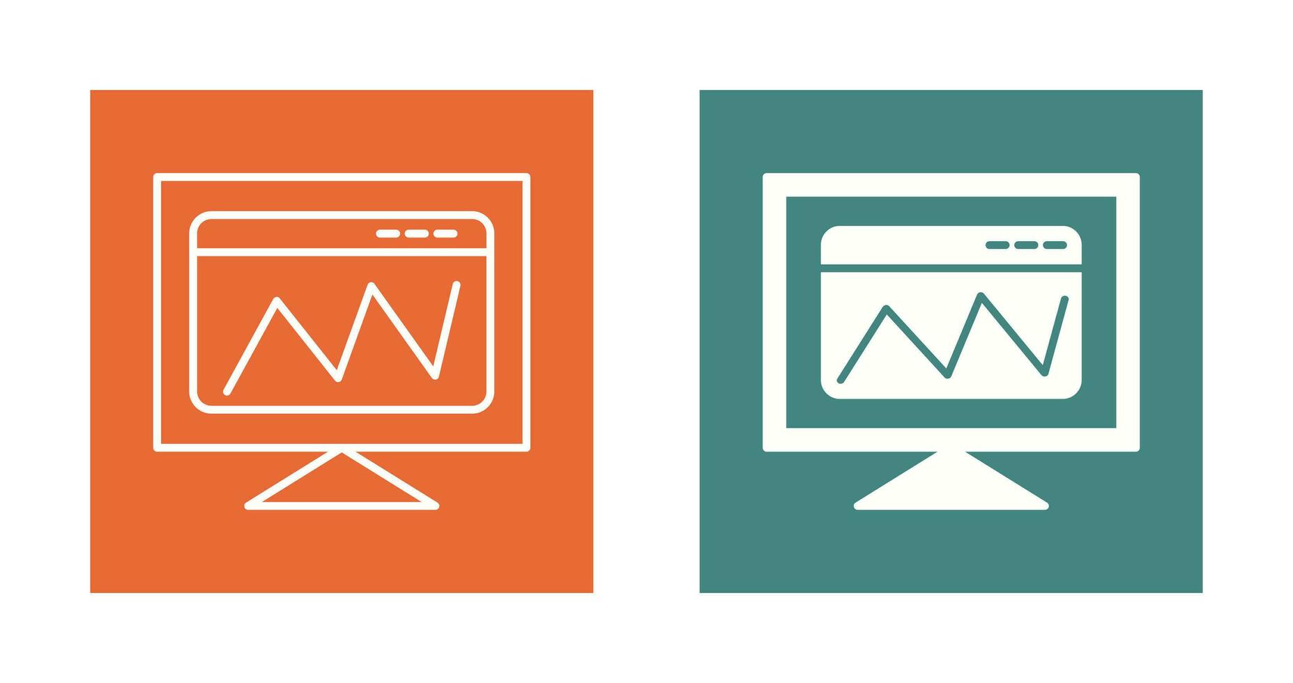 web analyse vector icoon