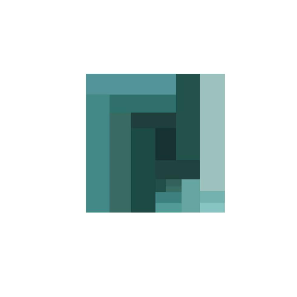 kleurrijk meetkundig achtergrond. stijl pixel kunst. abstract patroon achtergrond. vector