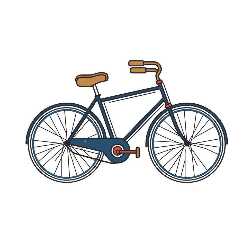 fiets icoon ontwerp fiets illustratie voertuig tekenfilm vector grafisch