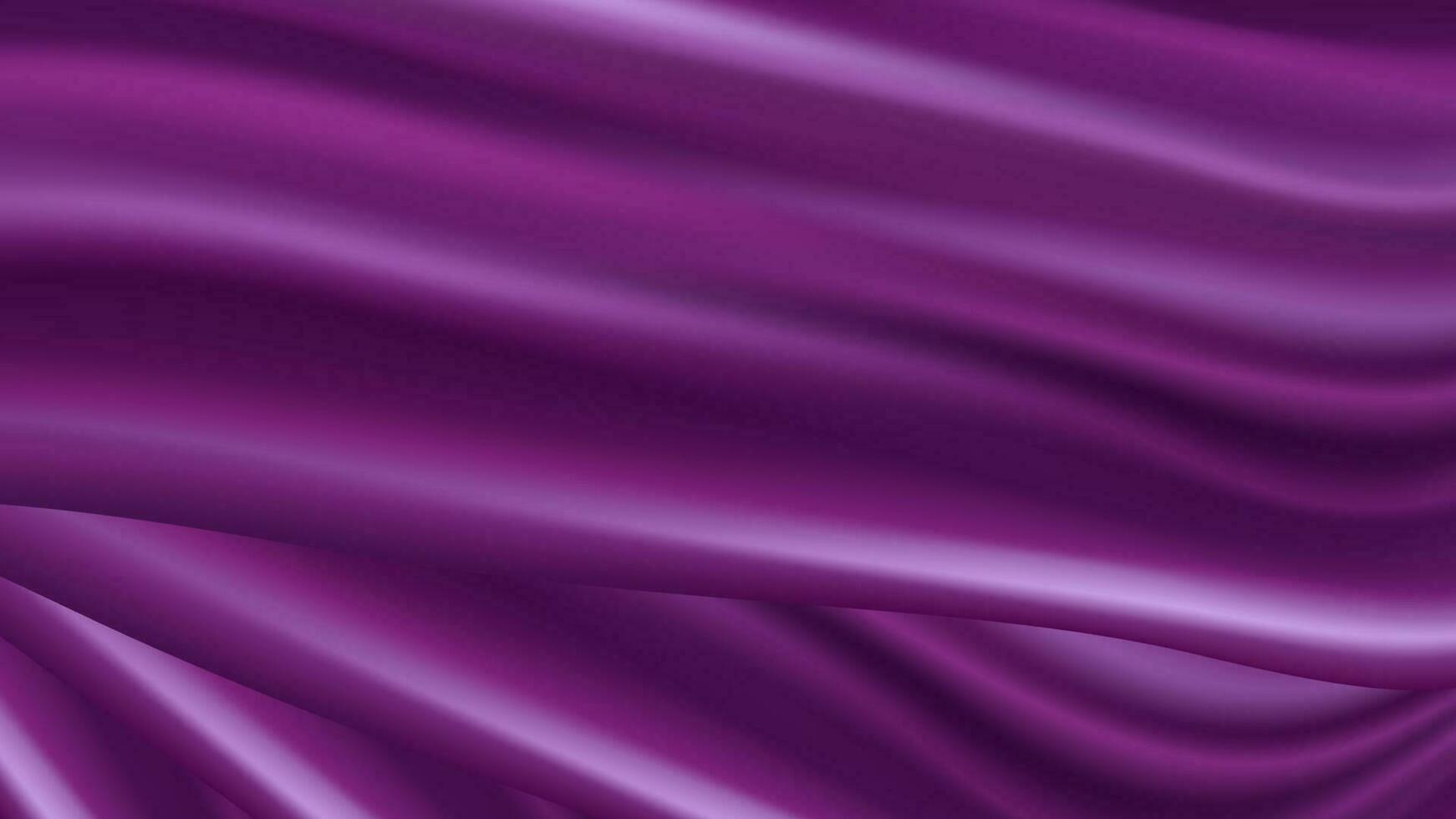 abstract achtergrond luxe Purper kleding of vloeistof Golf of golvend vouwen van grunge zijde structuur satijn fluweel achtergrond vector