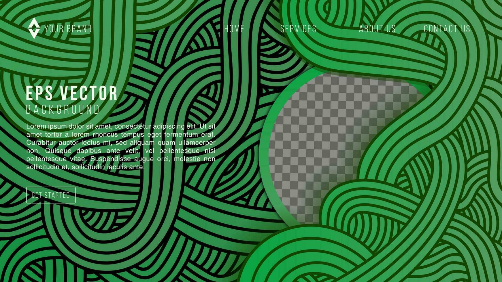 abstract groen vloeistof tekening achtergrond web ontwerp. modern achtergrond ontwerp. helling kleur. groen dynamisch golven. vloeistof vormen samenstelling. fit voor website, spandoeken, achtergronden, brochure, posters vector