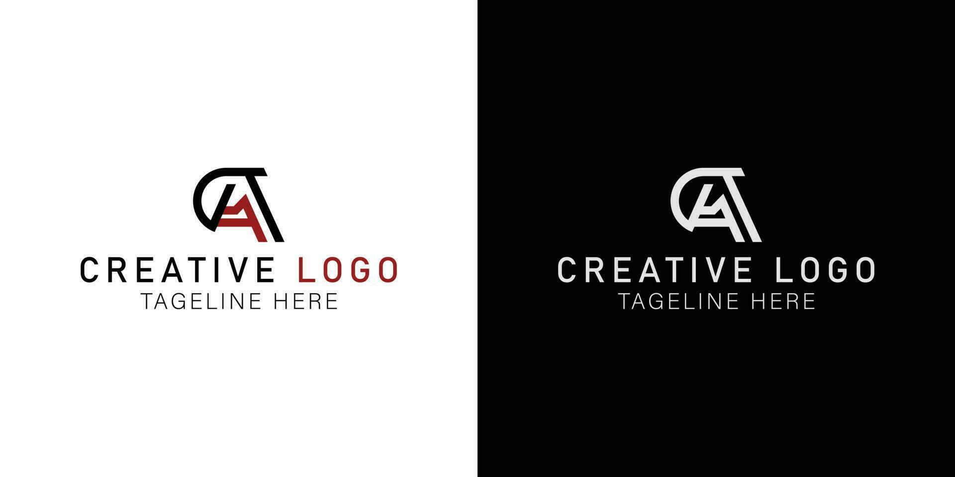 brieven abstract logo initialen a. monogram logo concept. gemakkelijk ontwerp bewerkbaar. vector illustratie