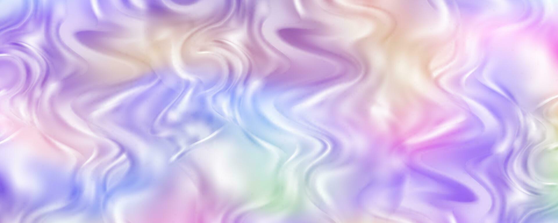 abstract vloeistof achtergrond. Purper en roze neon kleuren verloop. golvend structuur paars vloeistof ontwerp. vector illustratie