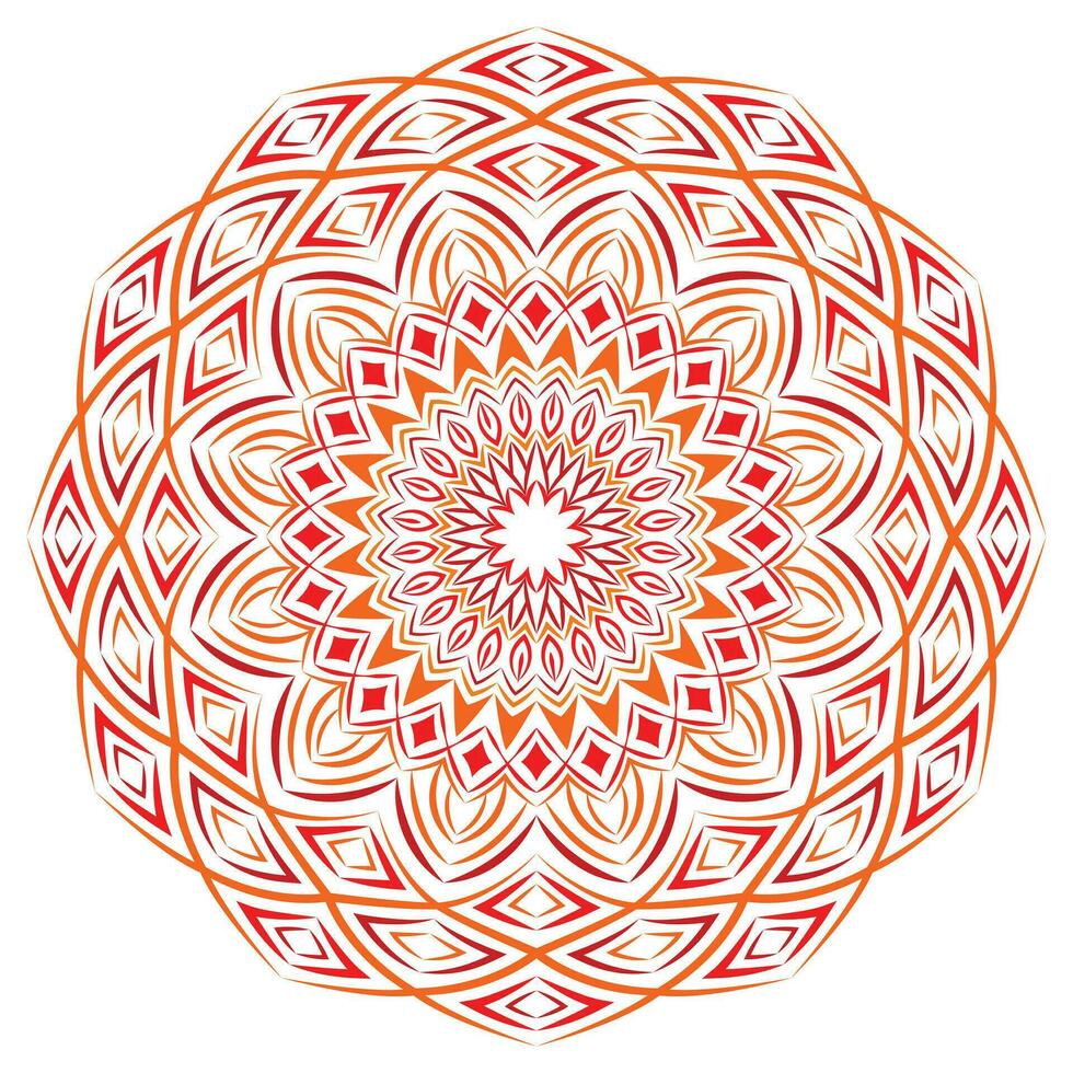 mandala ontwerpsjabloon vector