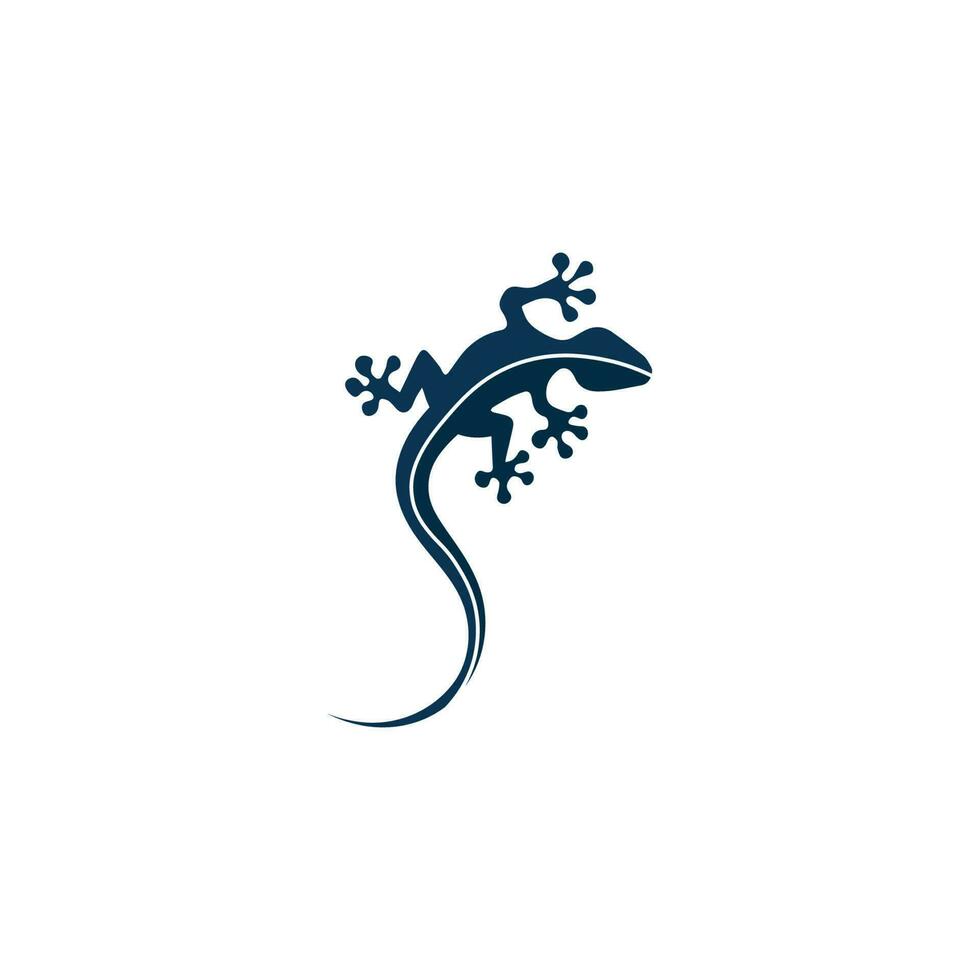 dier vector hagedis salamander gekko krokodil en reptielen ontwerp logo