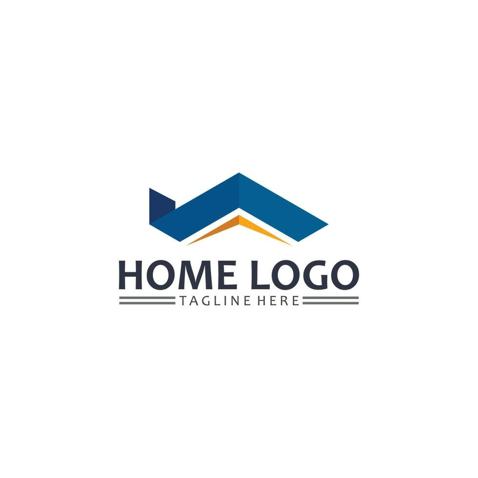 huis en huis logo ontwerp veteraan, logo , architectuur en gebouw, ontwerp eigendom , blijven Bij huis landgoed bedrijf logo, bouw grafisch, icoon huis logo vector