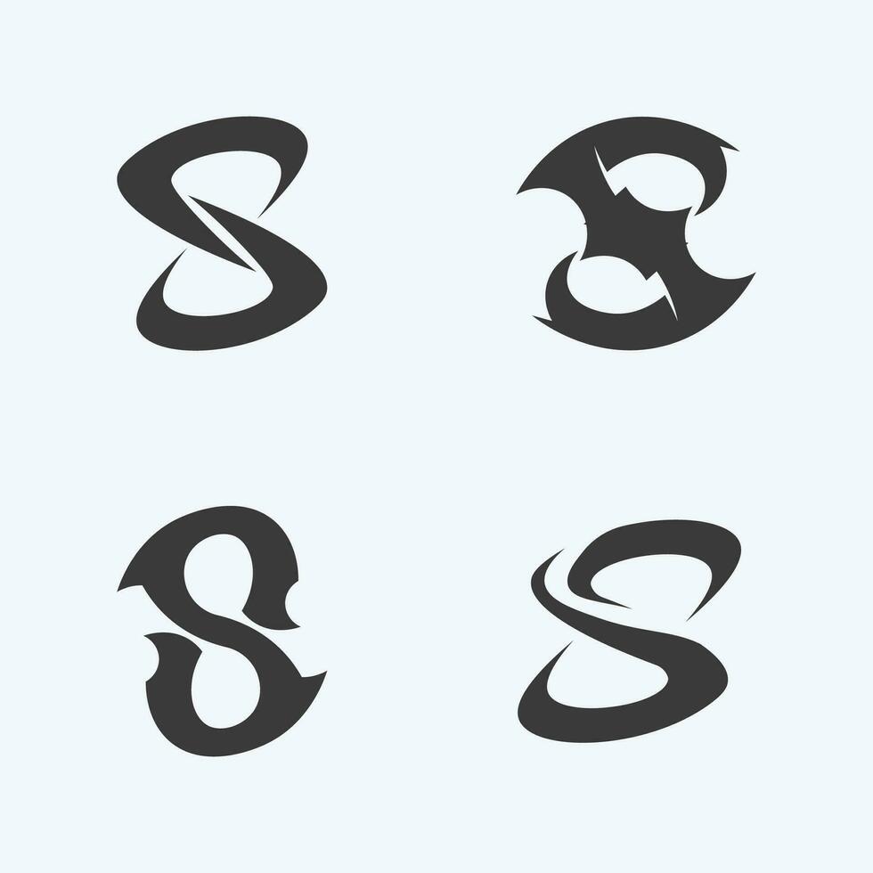 zakelijke zakelijke brief s logo ontwerp vector. vector