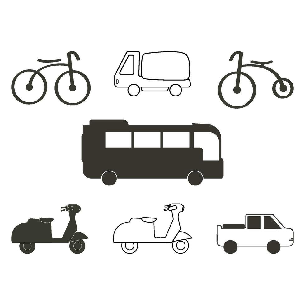 transportaion icoon vector illustratie