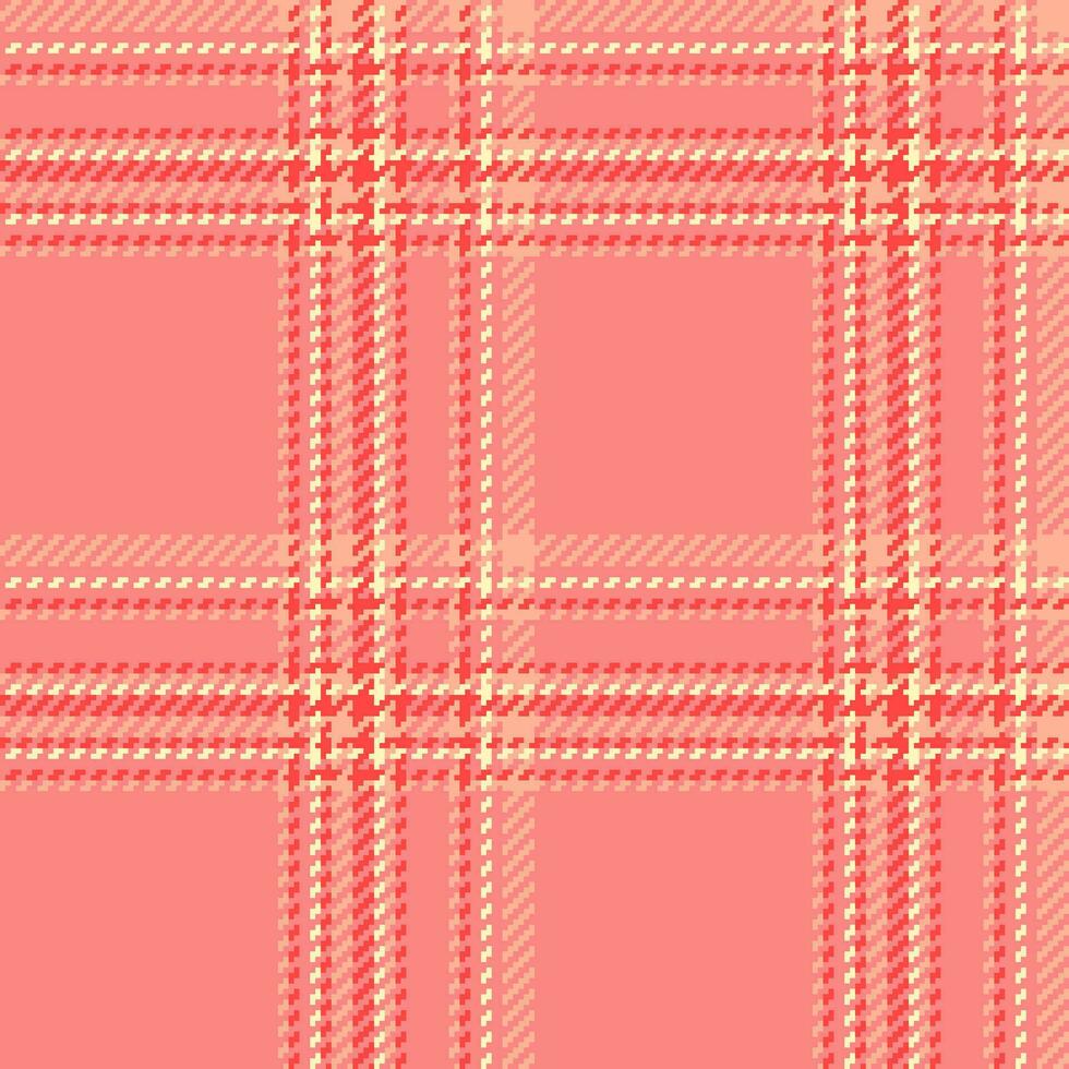 naadloos Schotse ruit plaid van vector achtergrond patroon met een textiel structuur controleren kleding stof.