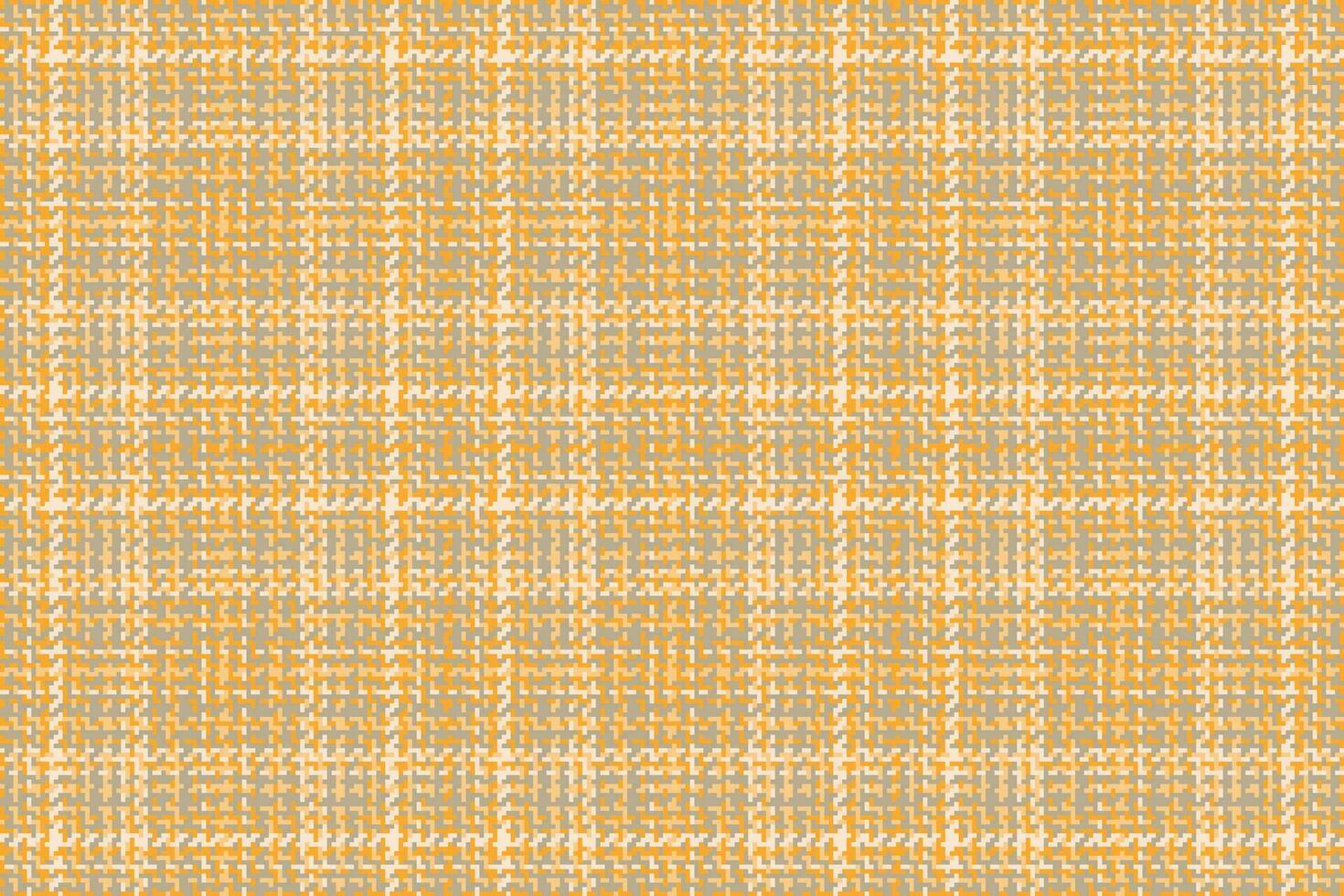 naadloos textiel structuur van kleding stof Schotse ruit controleren met een achtergrond plaid vector patroon.