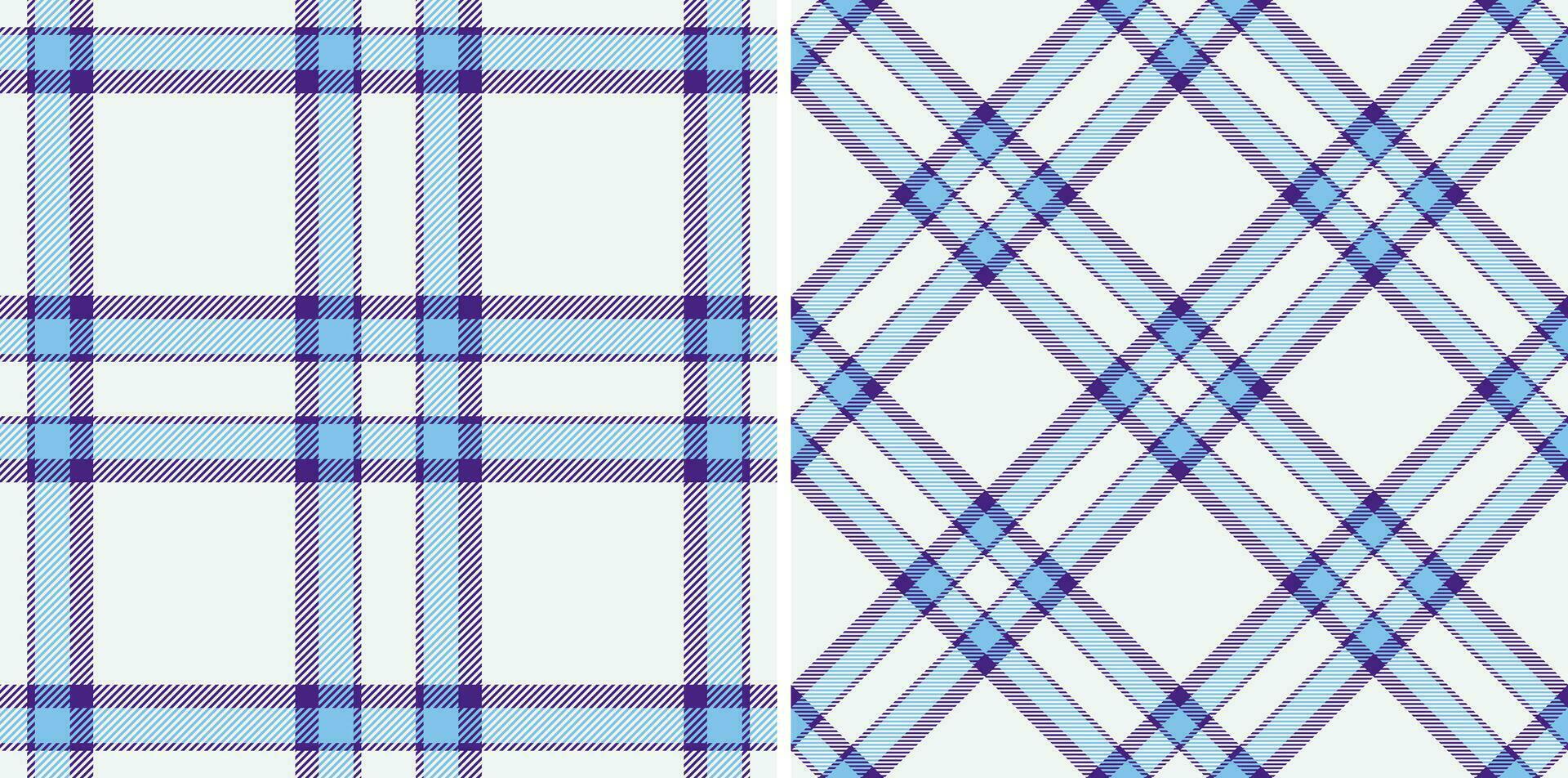 plaid naadloos structuur van Schotse ruit achtergrond kleding stof met een vector textiel patroon controleren.