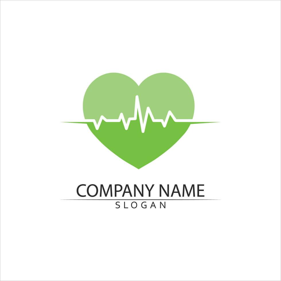 ziekenhuis logo en symbolen sjabloon pictogrammen app vector