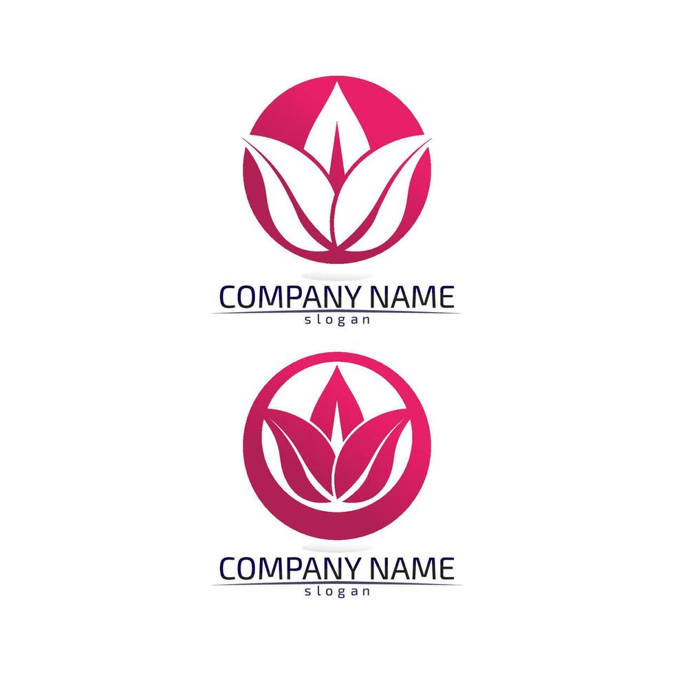 boom blad vector ontwerp milieuvriendelijk concept logo