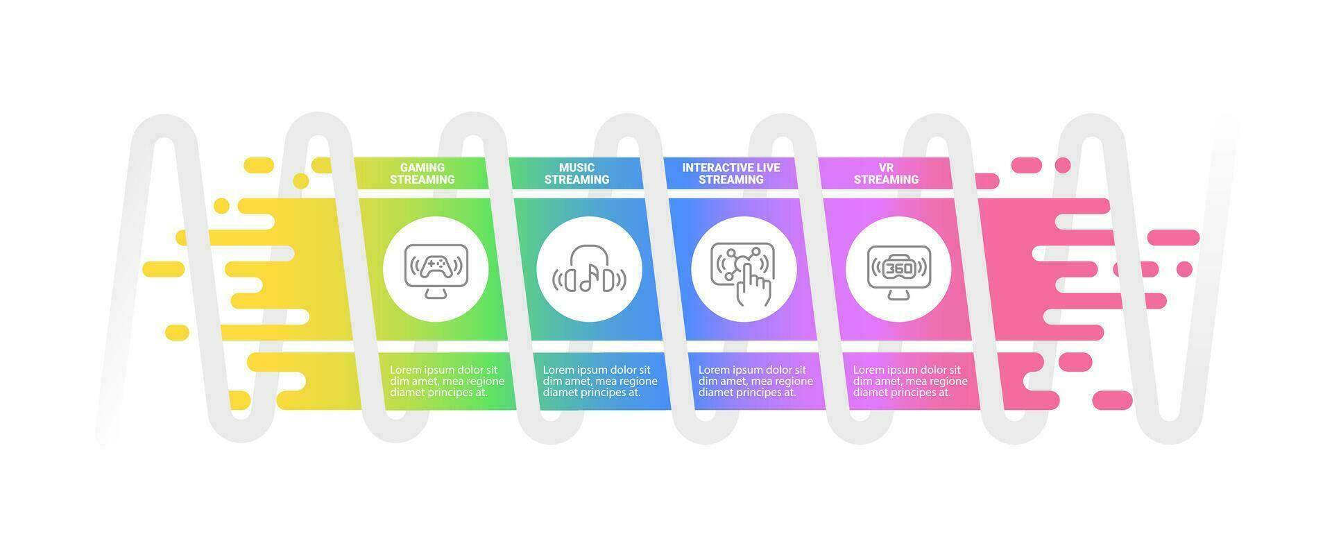 streaming onderhoud voor tieners infographic tabel ontwerp sjabloon. online sollicitatie. bewerkbare Infochart met pictogrammen. leerzaam grafiek met stap reeks. zichtbaar gegevens presentatie vector