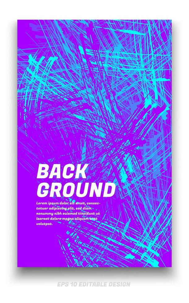 abstract grunge achtergrond Hoes ontwerp met borstel beroertes concept. ontwerp element voor affiches, tijdschriften, boek dekt, brochure sjabloon, folder, presentatie. vector