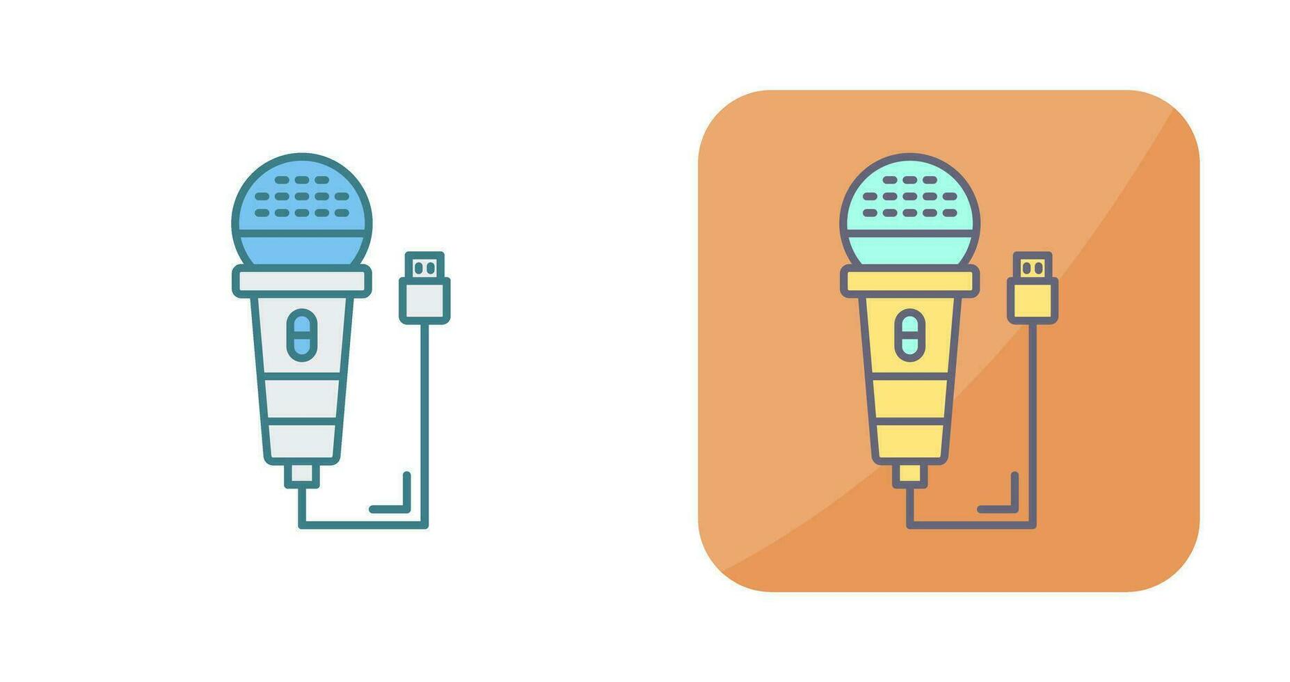 microfoon vector pictogram