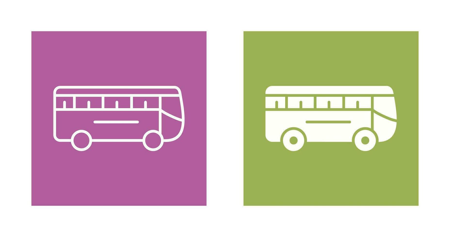 bus vector pictogram