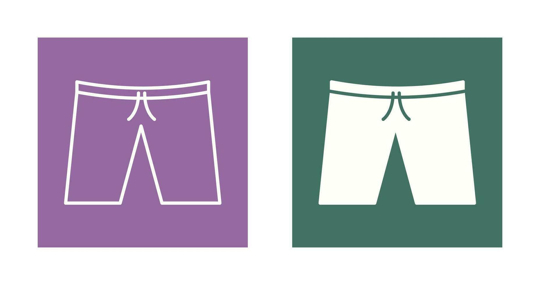 korte broek vector pictogram