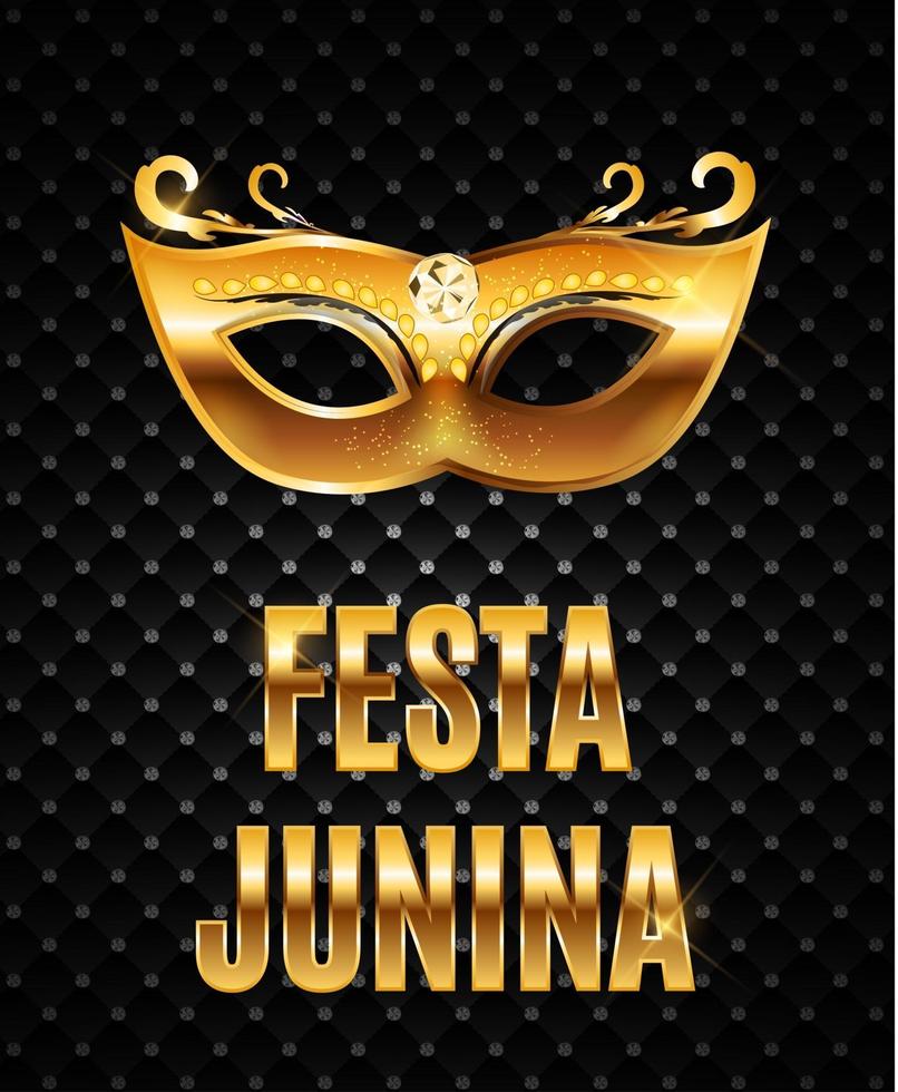 festa junina vakantie achtergrond traditionele brazilië juni festivalfeest vector