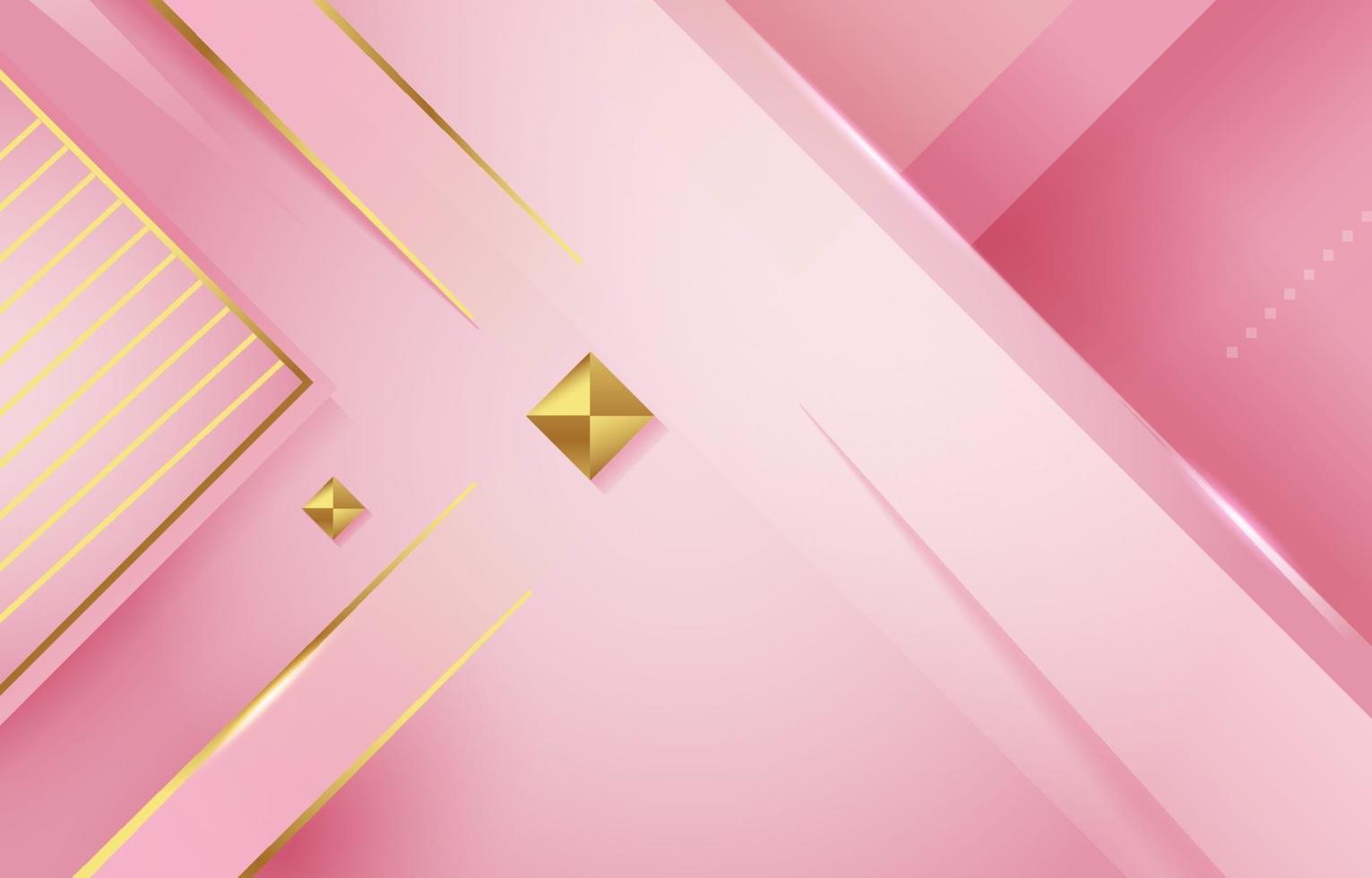 roze gouden achtergrond vector