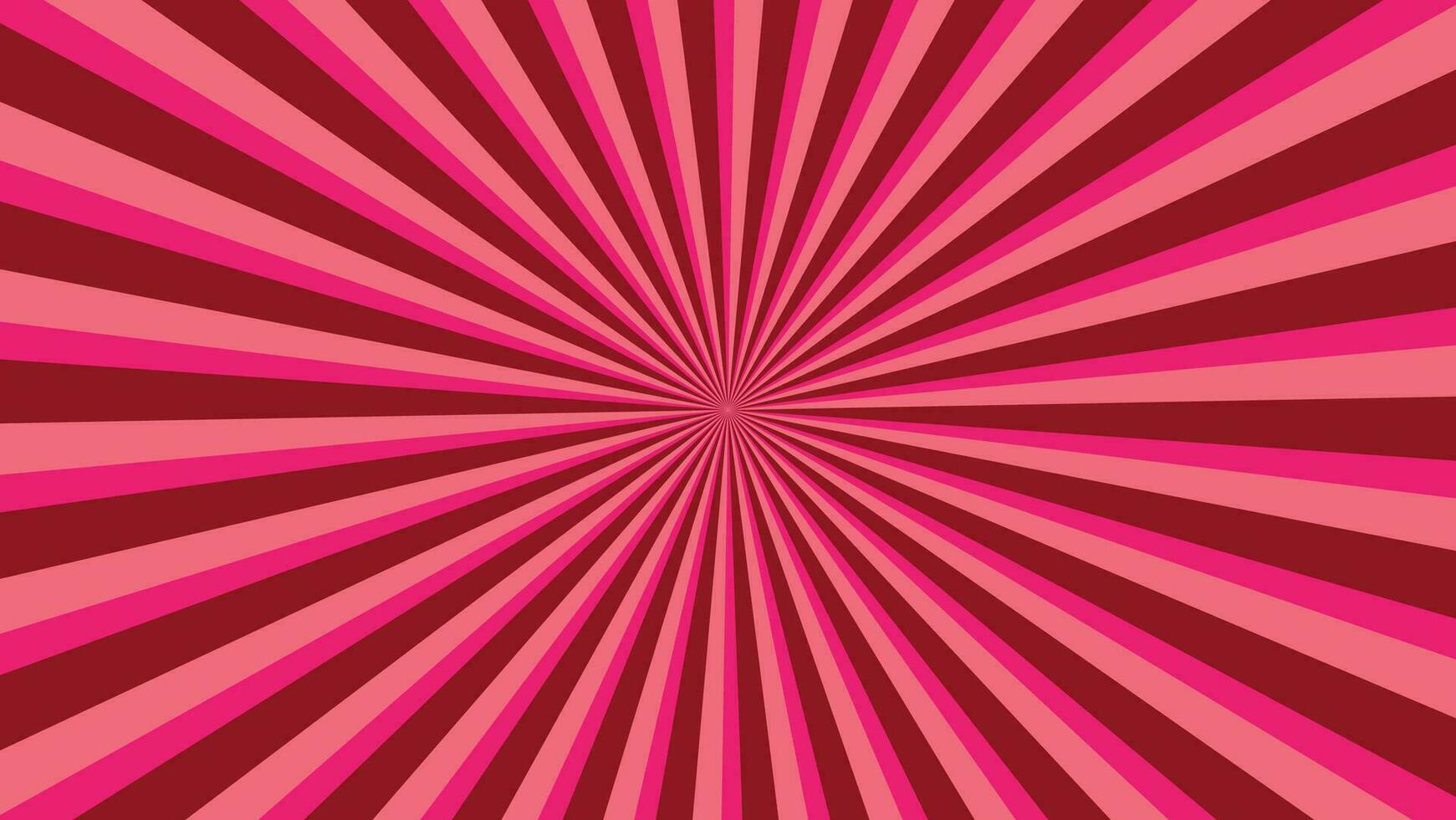 abstract roze en rood zonnestraal patroon achtergrond voor modern grafisch ontwerp element. schijnend straal tekenfilm met kleurrijk voor website banier behang en poster kaart decoratie vector