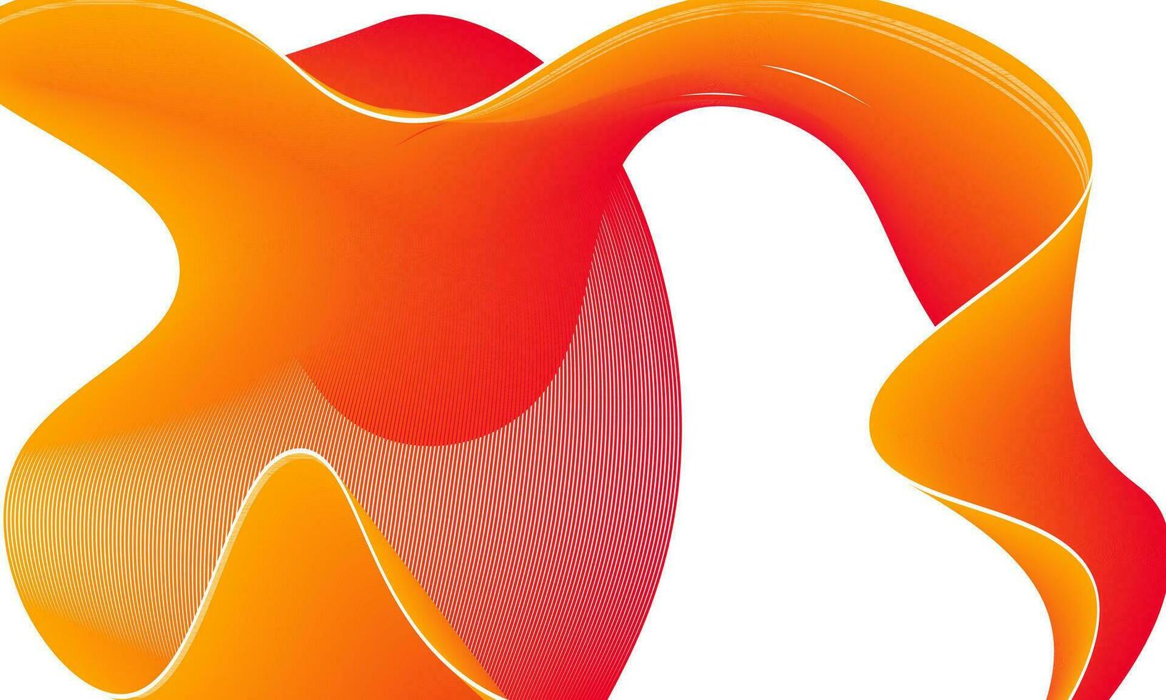 abstract kleurrijk sjabloon vector achtergrond. oranje en rood kleur wat? Golf mengen.