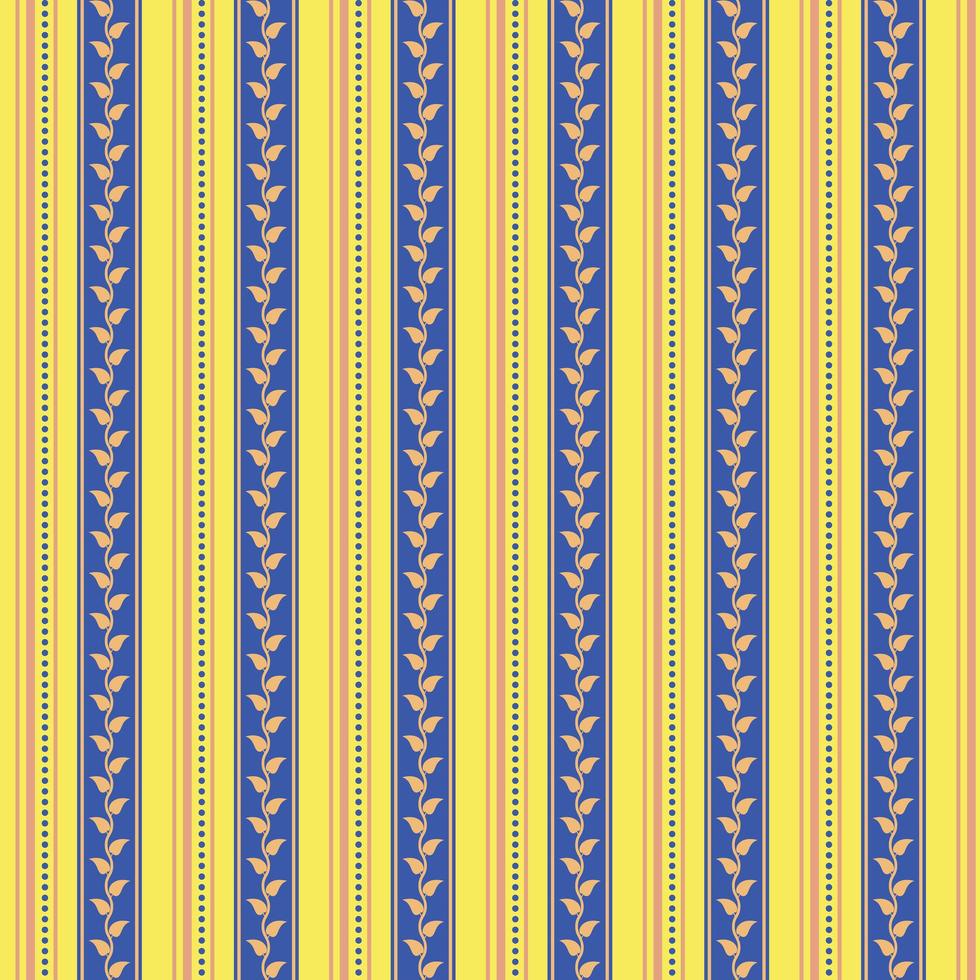 abstracte naadloze ornament patroon vector illustratie retro achtergrond gemaakt met verticale strepen stippen en bladeren vintage hipster behang