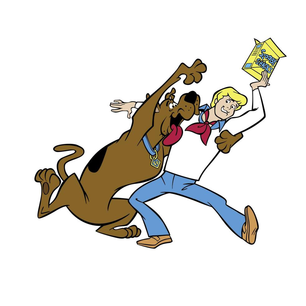 karakter illustratie in scooby doo vector