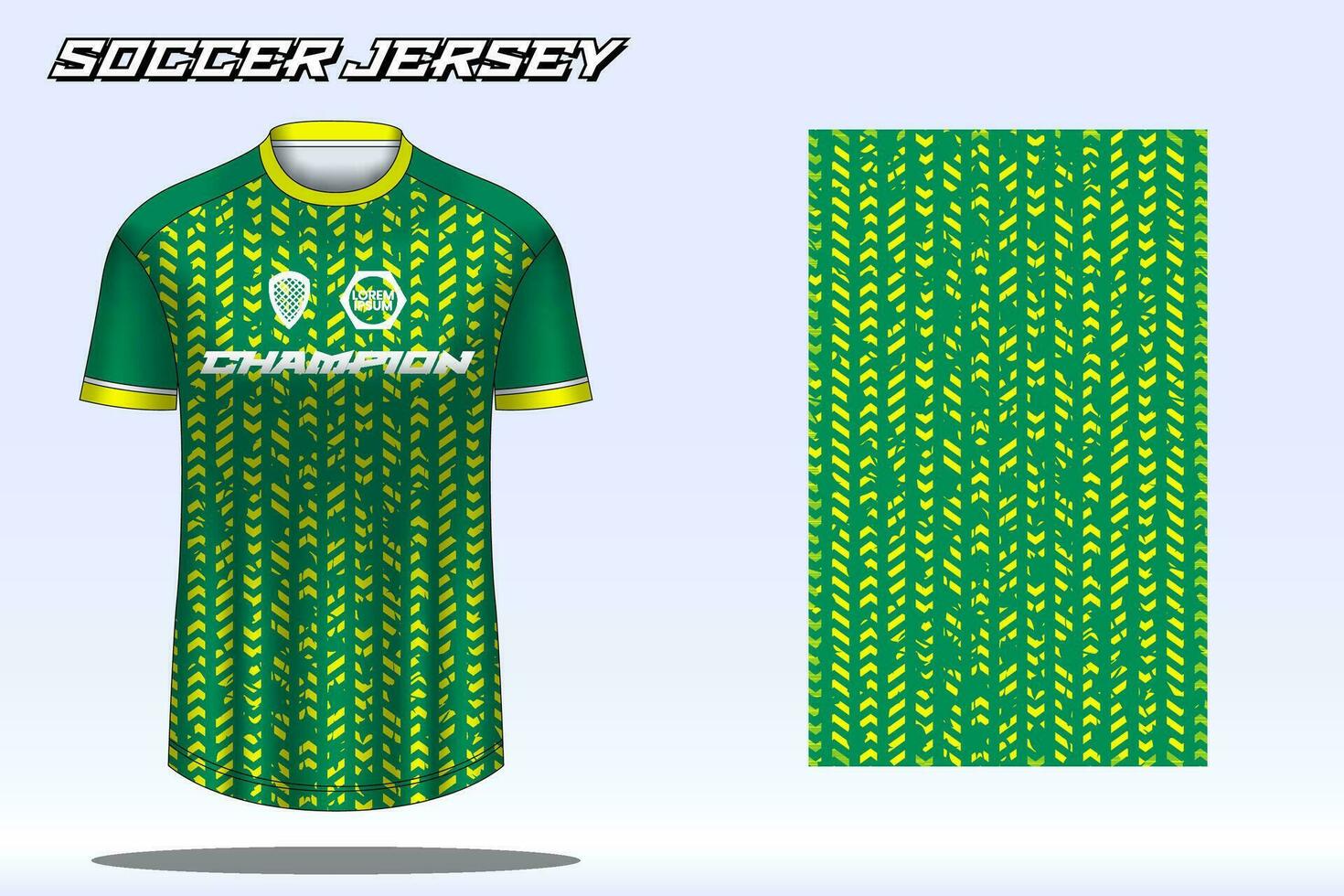 voetbal Jersey sport t-shirt ontwerp mockup voor Amerikaans voetbal club vector