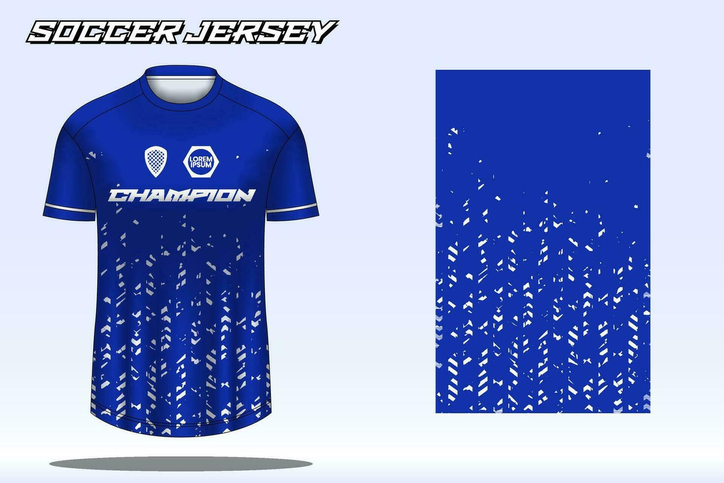 voetbal Jersey sport t-shirt ontwerp mockup voor Amerikaans voetbal club vector