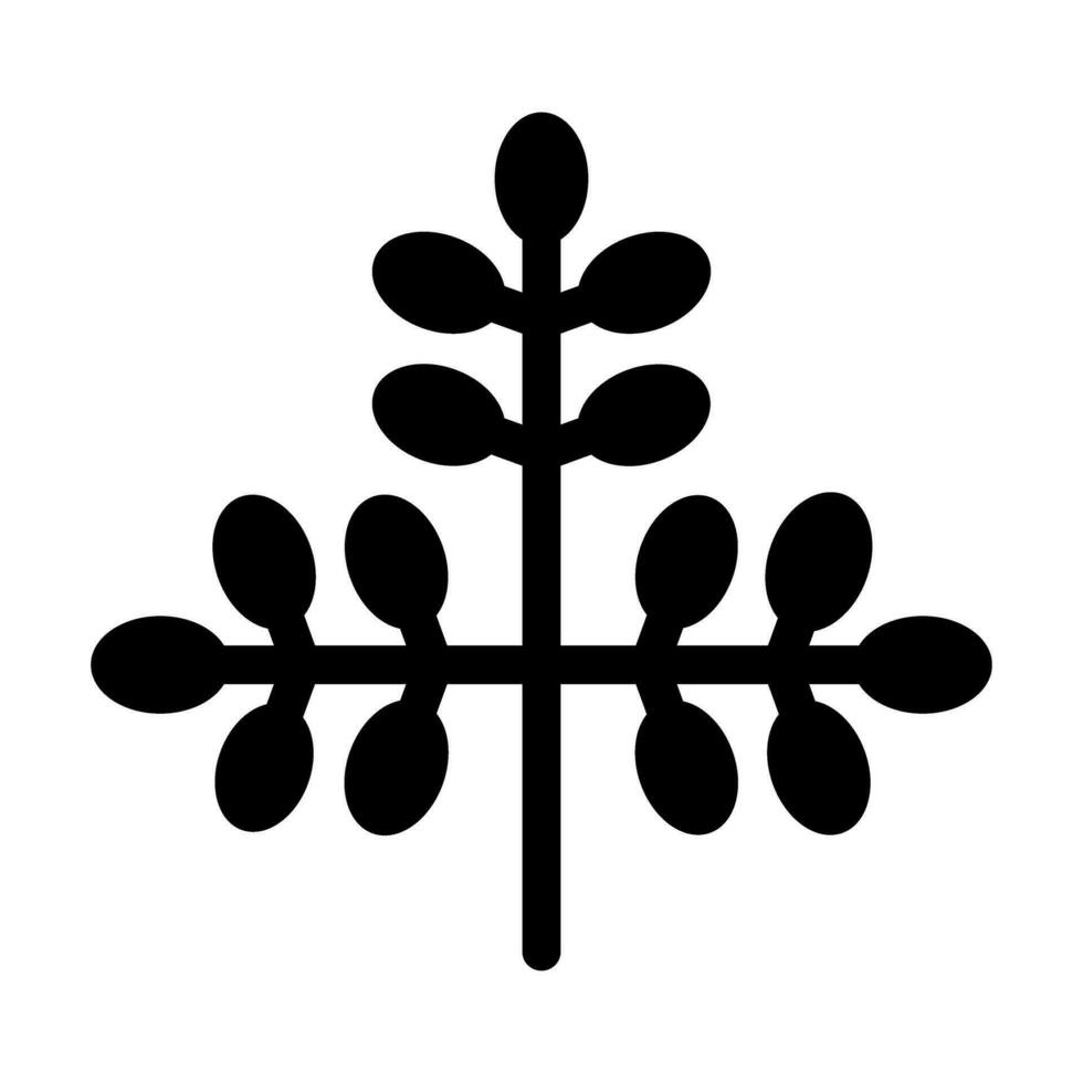 moringa vector glyph icoon voor persoonlijk en reclame gebruiken.