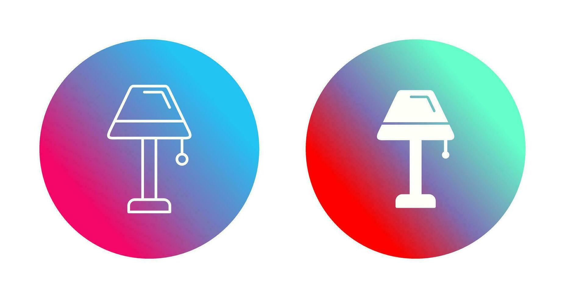 lamp vector icoon