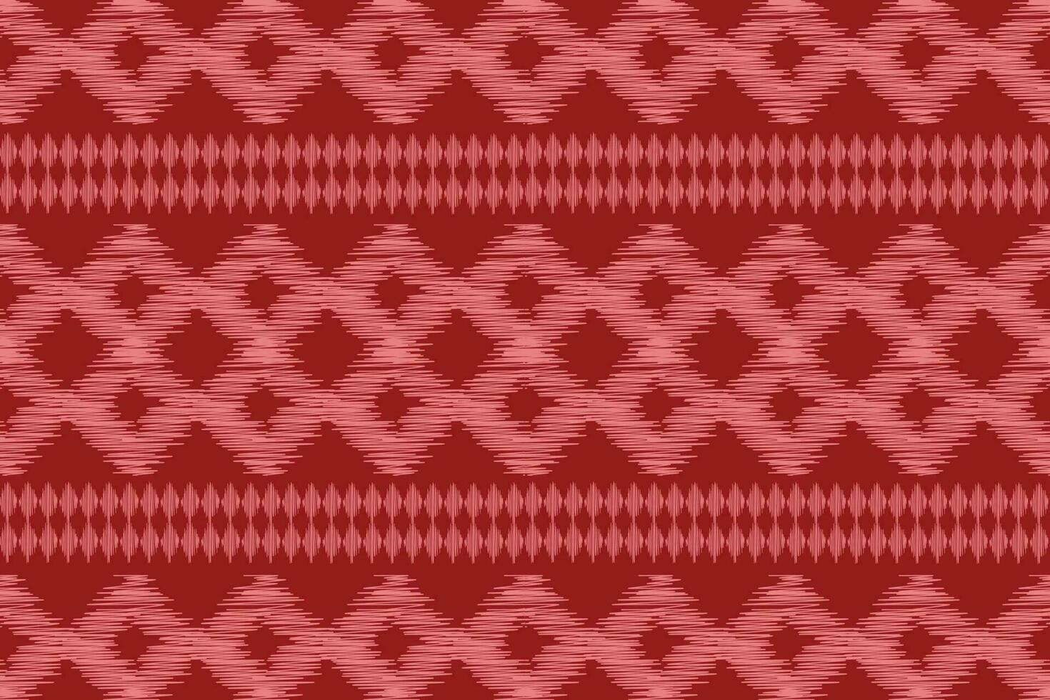 etnisch ikat kleding stof patroon meetkundig stijl.afrikaans ikat borduurwerk etnisch oosters patroon motieven rood achtergrond. abstract,vector,illustratie.textuur,kleding,kras,decoratie,tapijt,zijde. vector