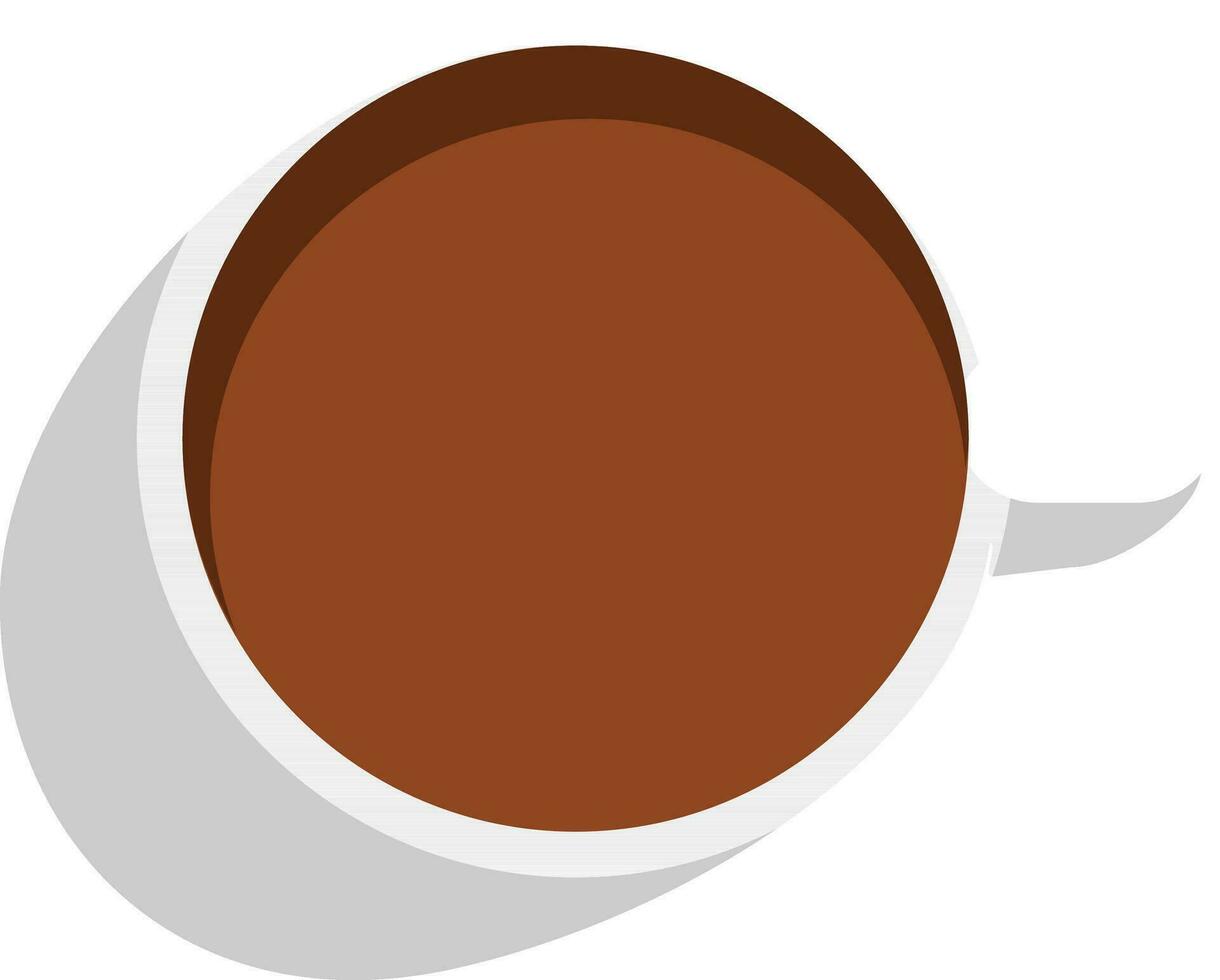 vector illustratie van koffie beker.