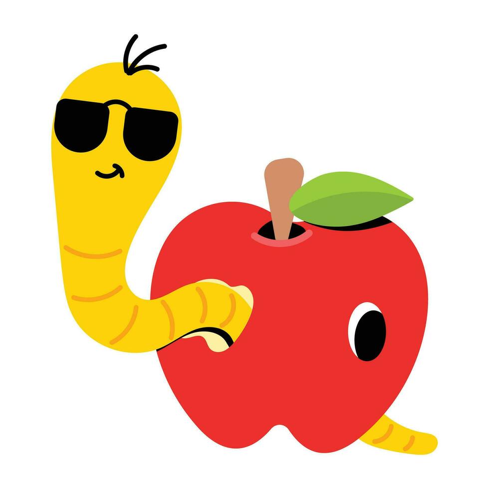 modieus appel worm vector