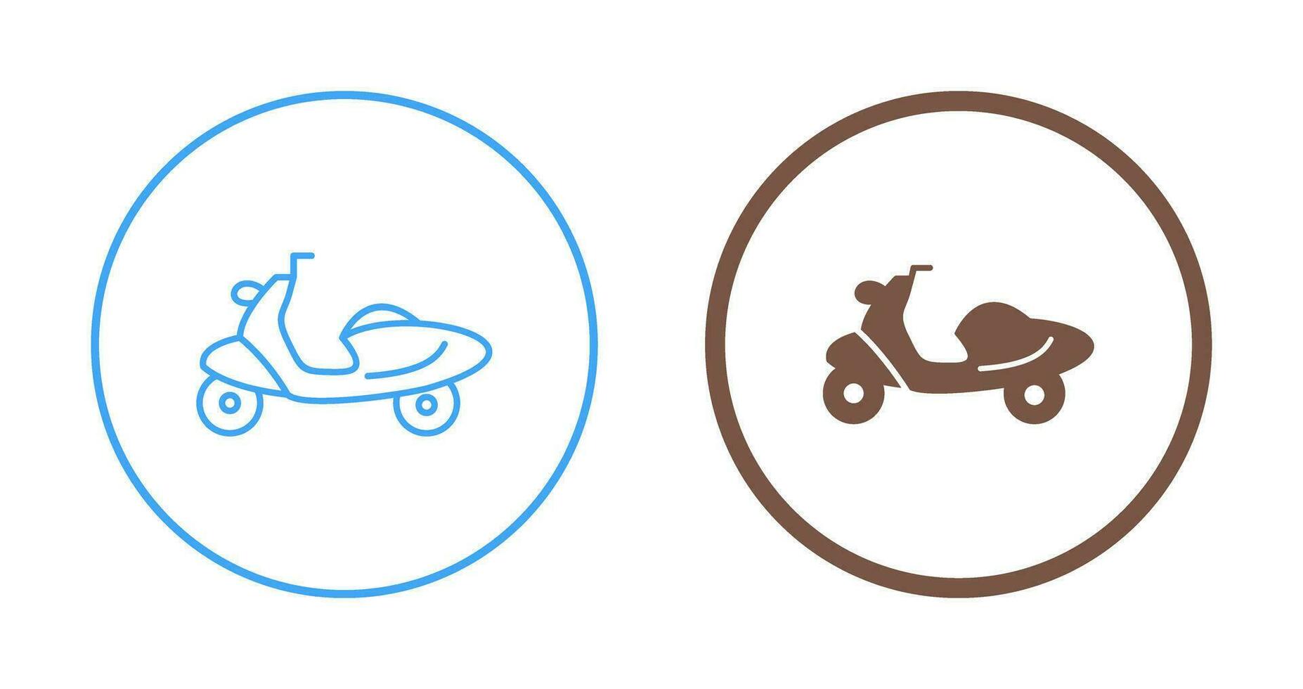 scooter vector pictogram