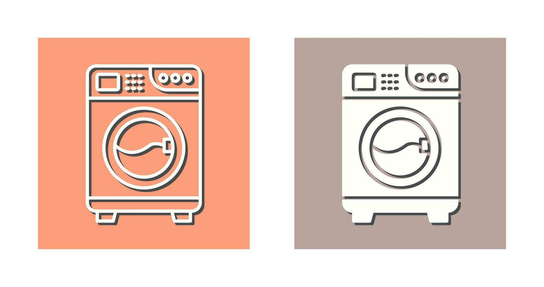 wasmachine vector pictogram